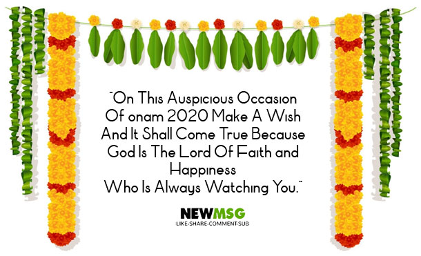 Onam Quotes, Wishes and Images