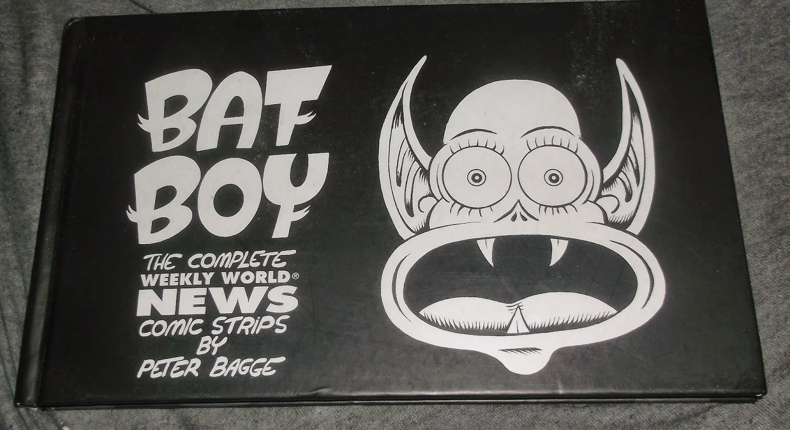 Double T's blog of reviews 2015 Reading Challenge Book 020 Bat Boy the complete Peter Bagge