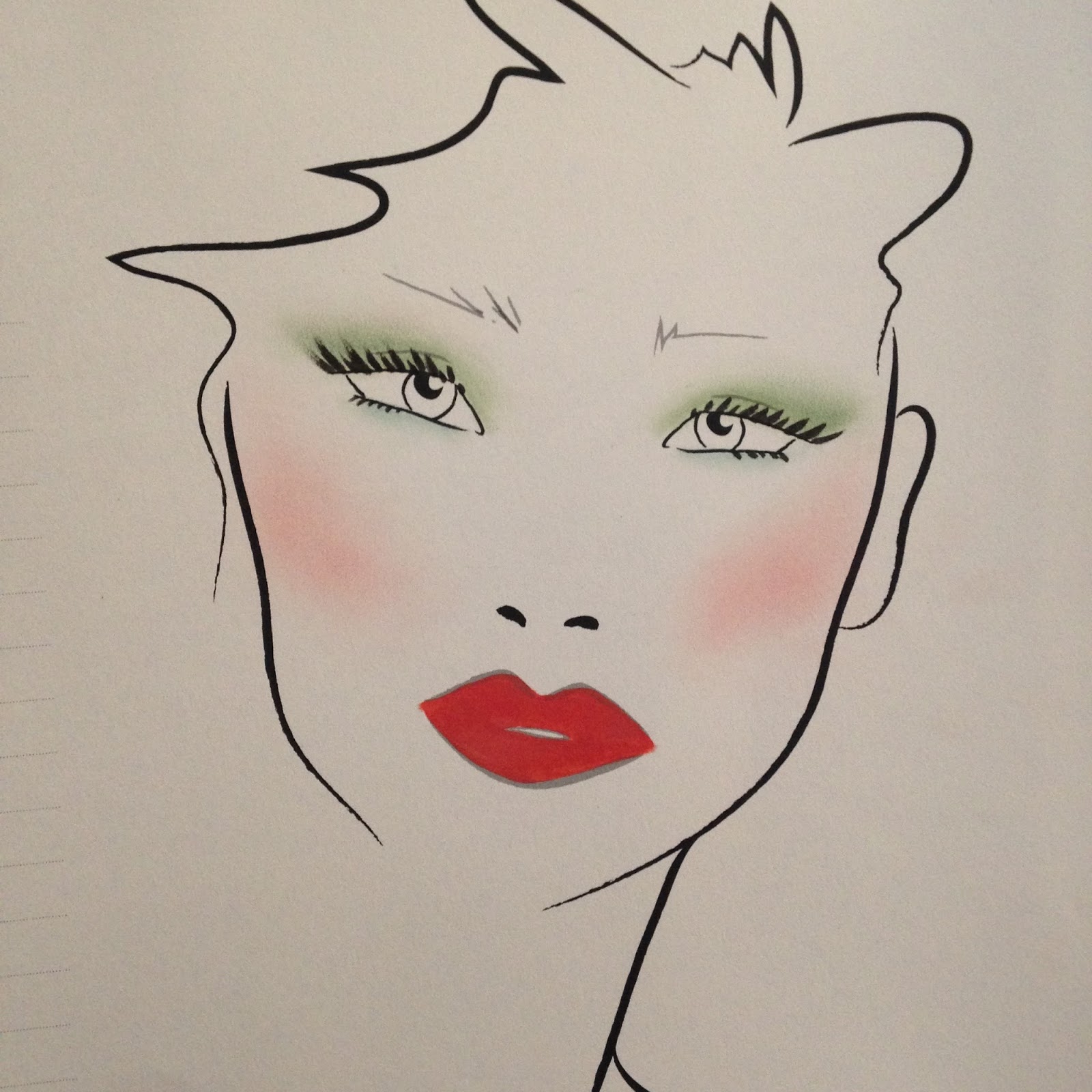 The New Elizabethans: Complementary Face Chart