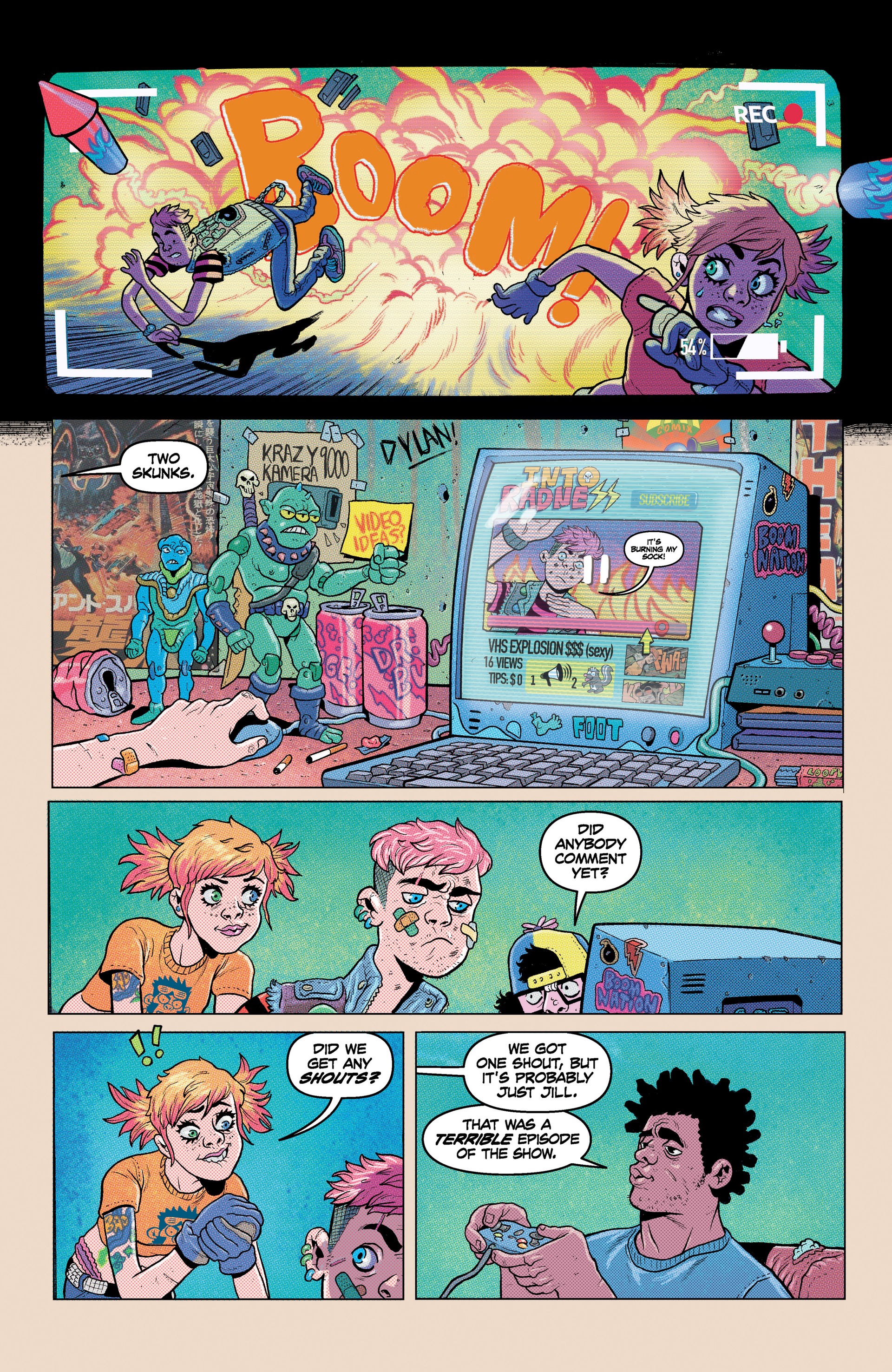 Read online Into Radness comic -  Issue # TPB - 12