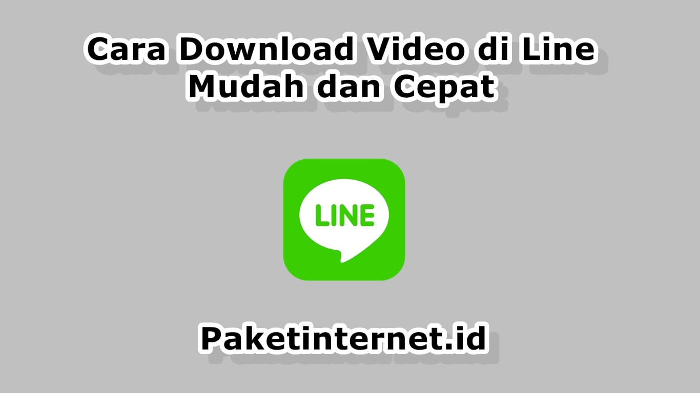 Cara Download Video di Line Cara Download Video di Line