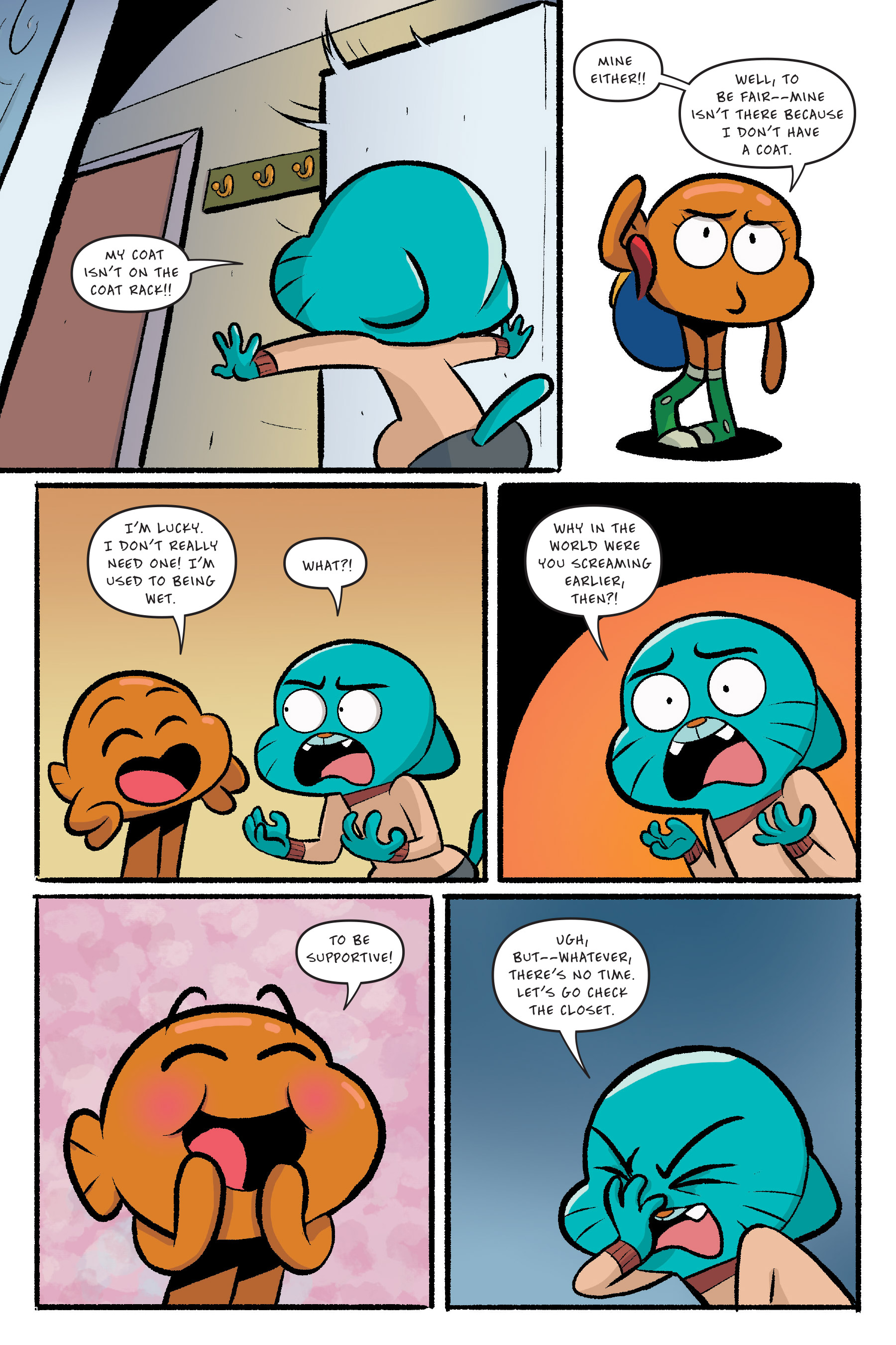 Read online The Amazing World of Gumball: The Storm comic -  Issue # TPB - 35