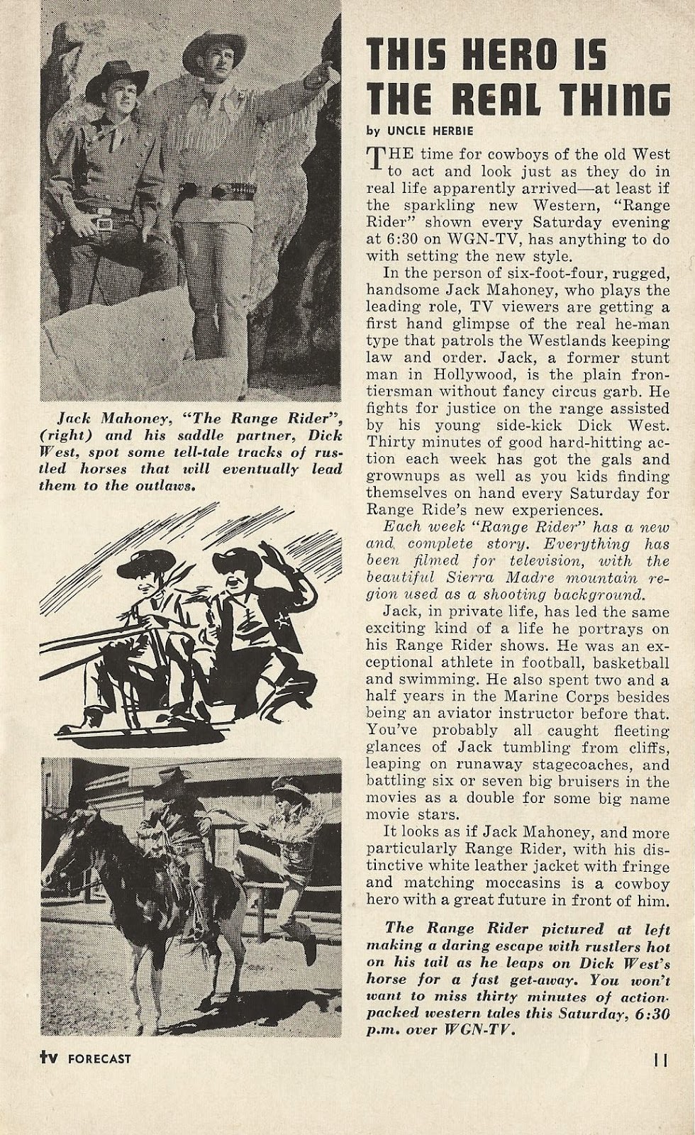 The TV Guide Historian Range Rider Article