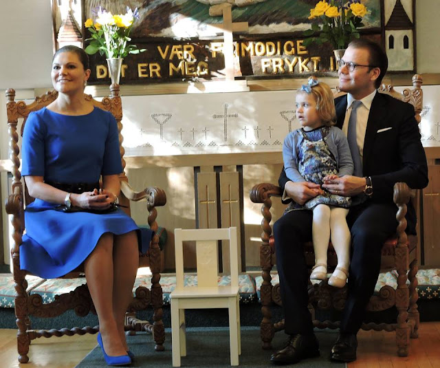 Crown Princess Victoria and Prince Daniel of Sweden, in their first Silicon Valley