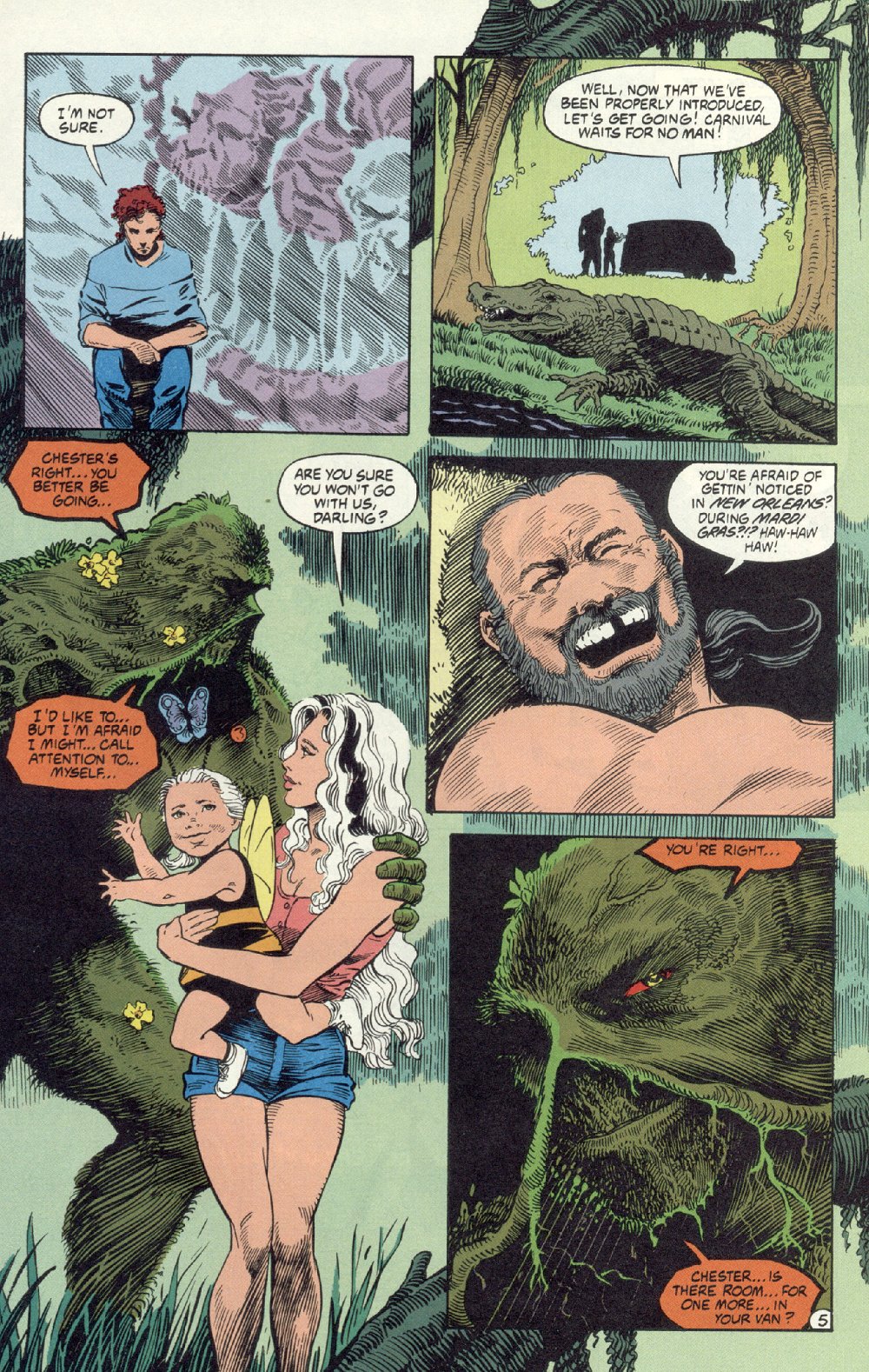 Read online Swamp Thing (1982) comic -  Issue #117 - 6