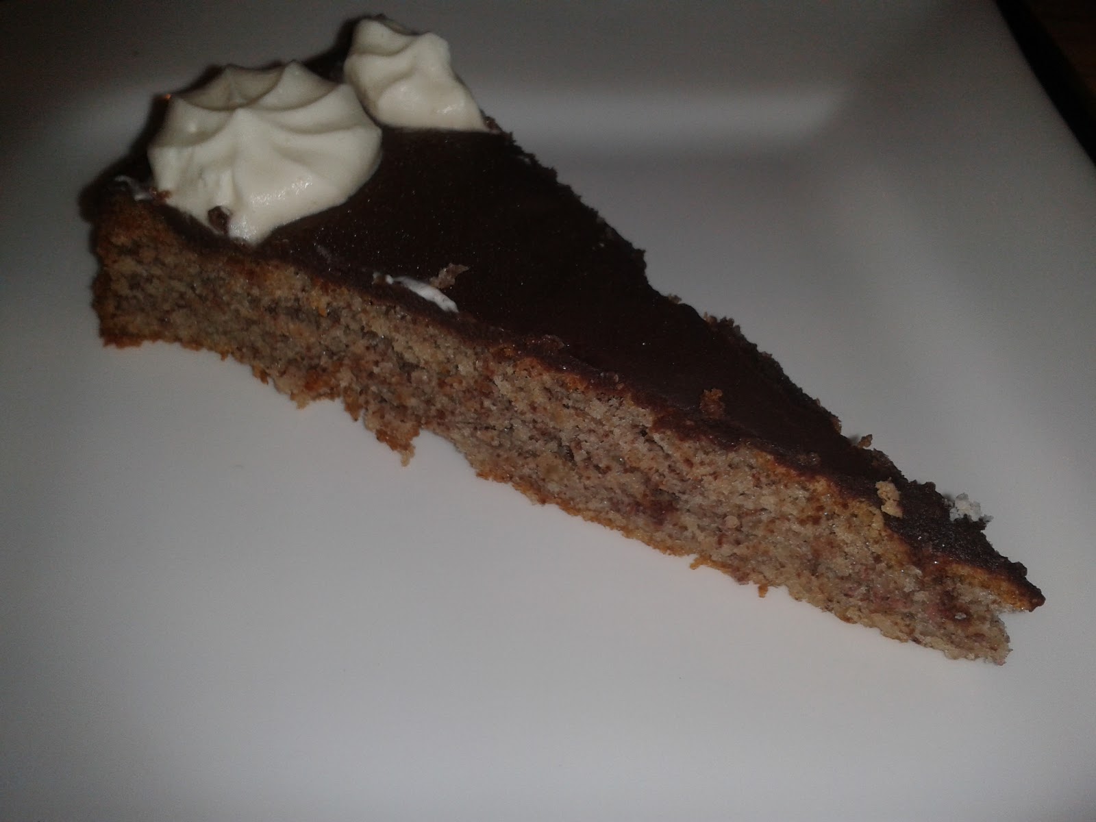 Gourmetprinzessin: Kuchen: Nussiger Schokoladenkuchen