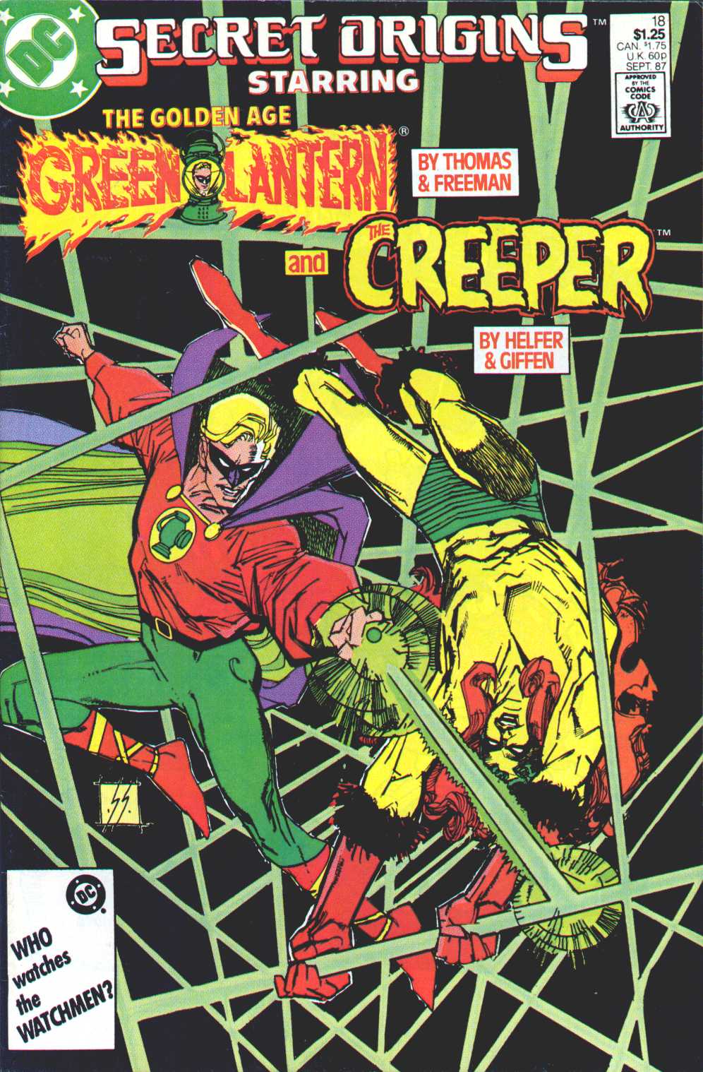 Read online Secret Origins (1986) comic - Issue #18 - 1