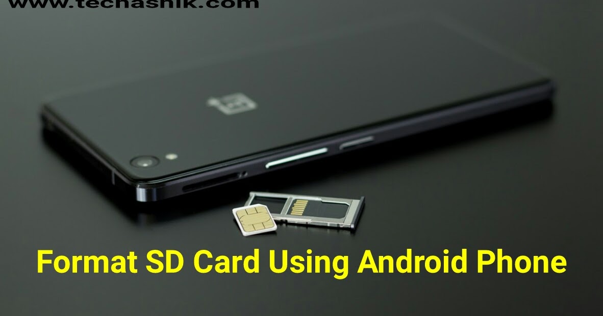 How To Format Your Memory or SD Card in Android Phone