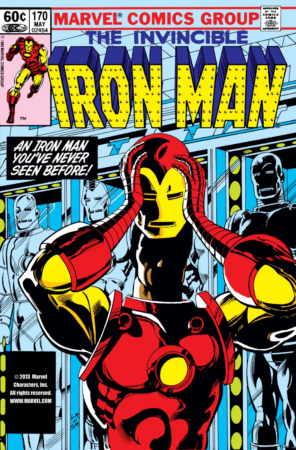 Read online Iron Man (1968) comic -  Issue #170 - 1