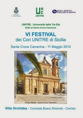 VI festival dei cori Unitre di Sicilia