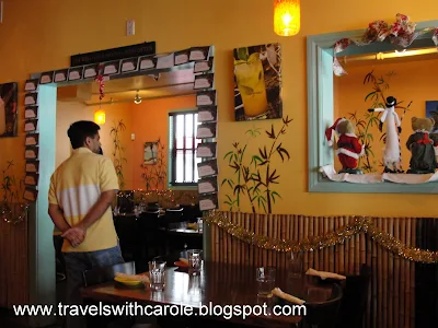 interior of Coconuts Caribbean Restaurant & Bar in Palo Alto, California