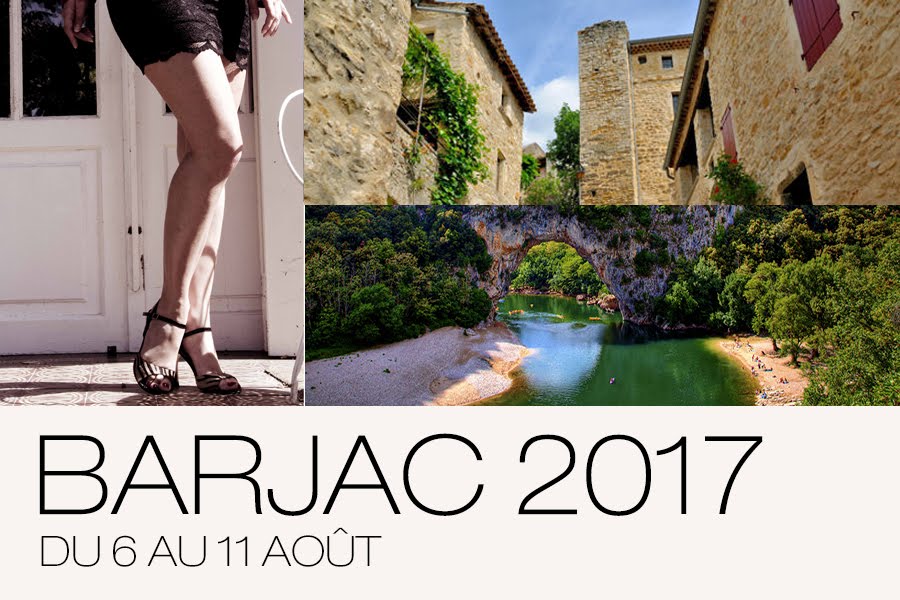 Stage d'été de tango à Barjac (Gard) - du 6 au 11 août 2017