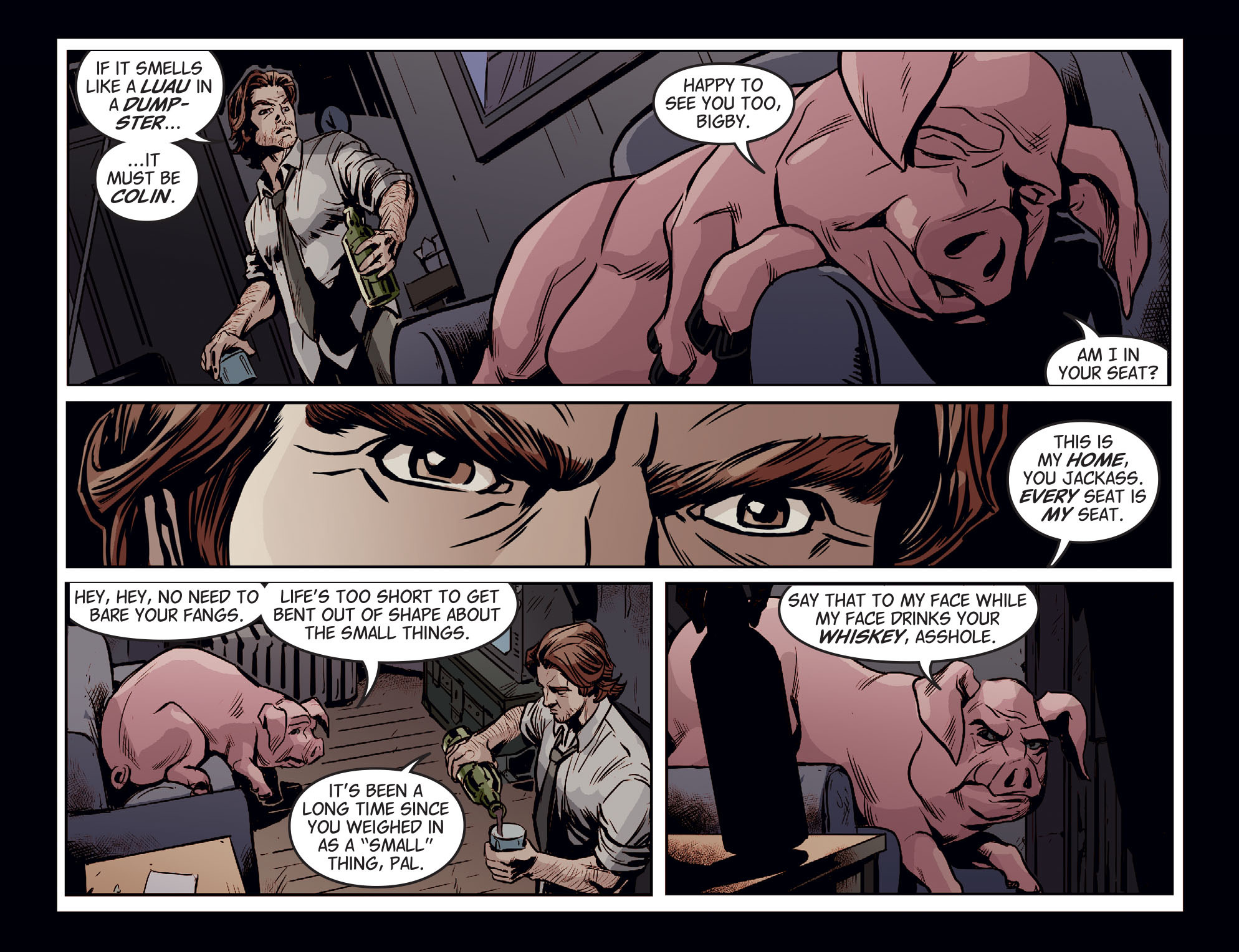 Read online Fables: The Wolf Among Us (2014) comic -  Issue #3 - 12