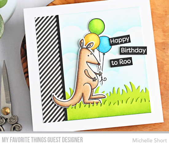 Handmade card by Michelle Short featuring products from My Favorite Things #mftstamps