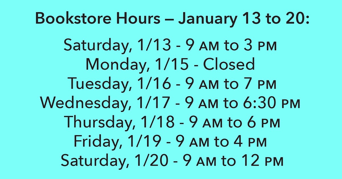 Goodwin University Student News Bookstore Hours