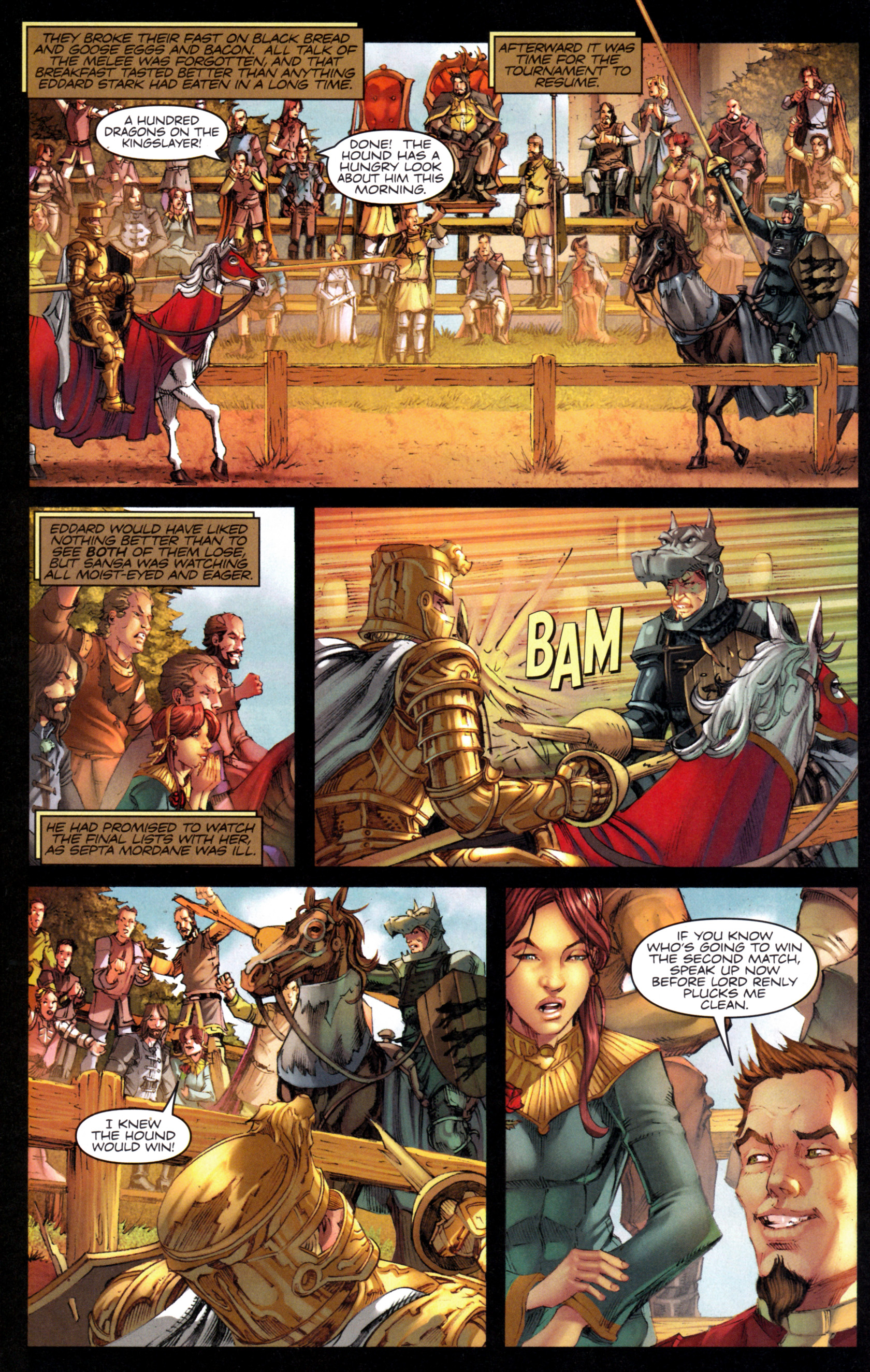 Read online A Game Of Thrones comic -  Issue #9 - 24