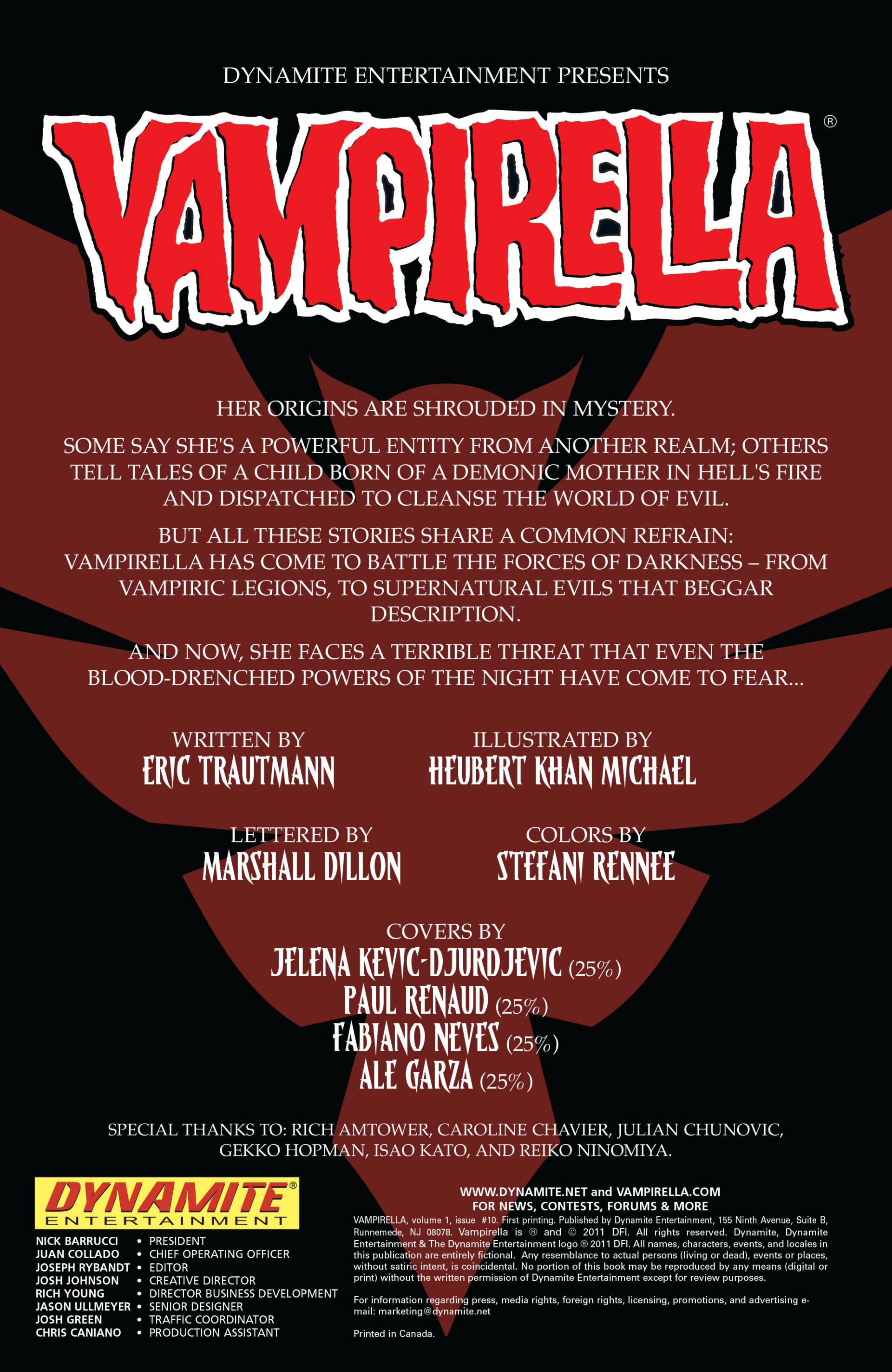 Read online Vampirella (2010) comic -  Issue #10 - 5