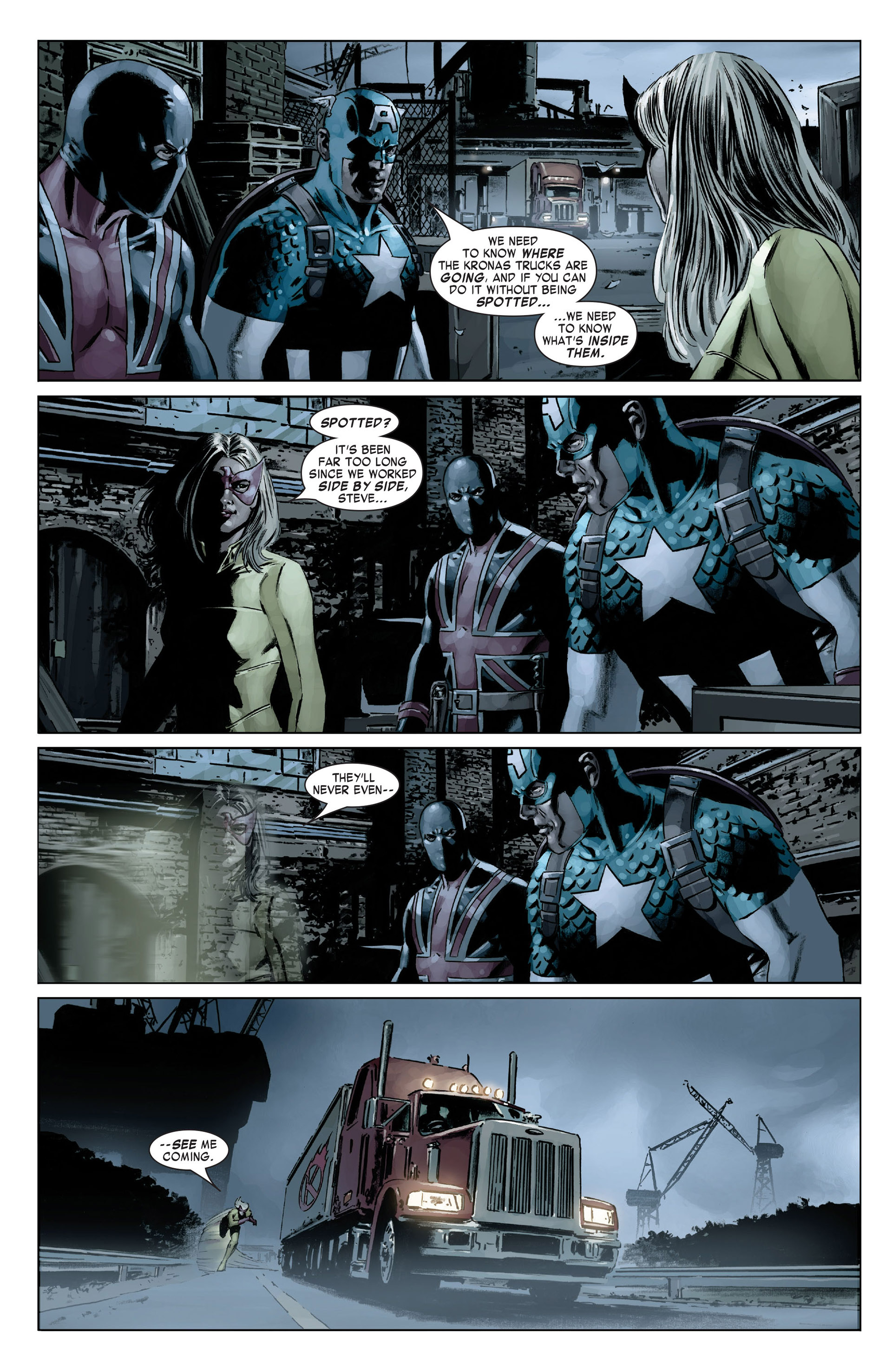 Read online Captain America (2005) comic -  Issue #18 - 14