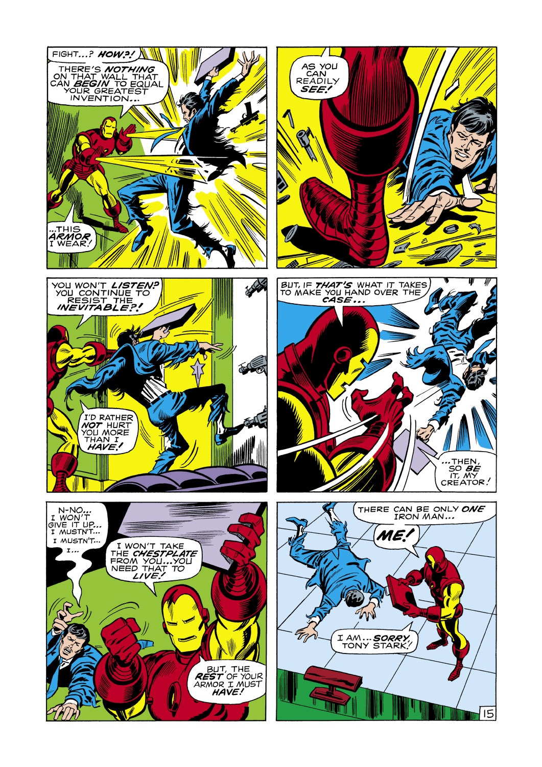 Read online Iron Man (1968) comic -  Issue #17 - 16