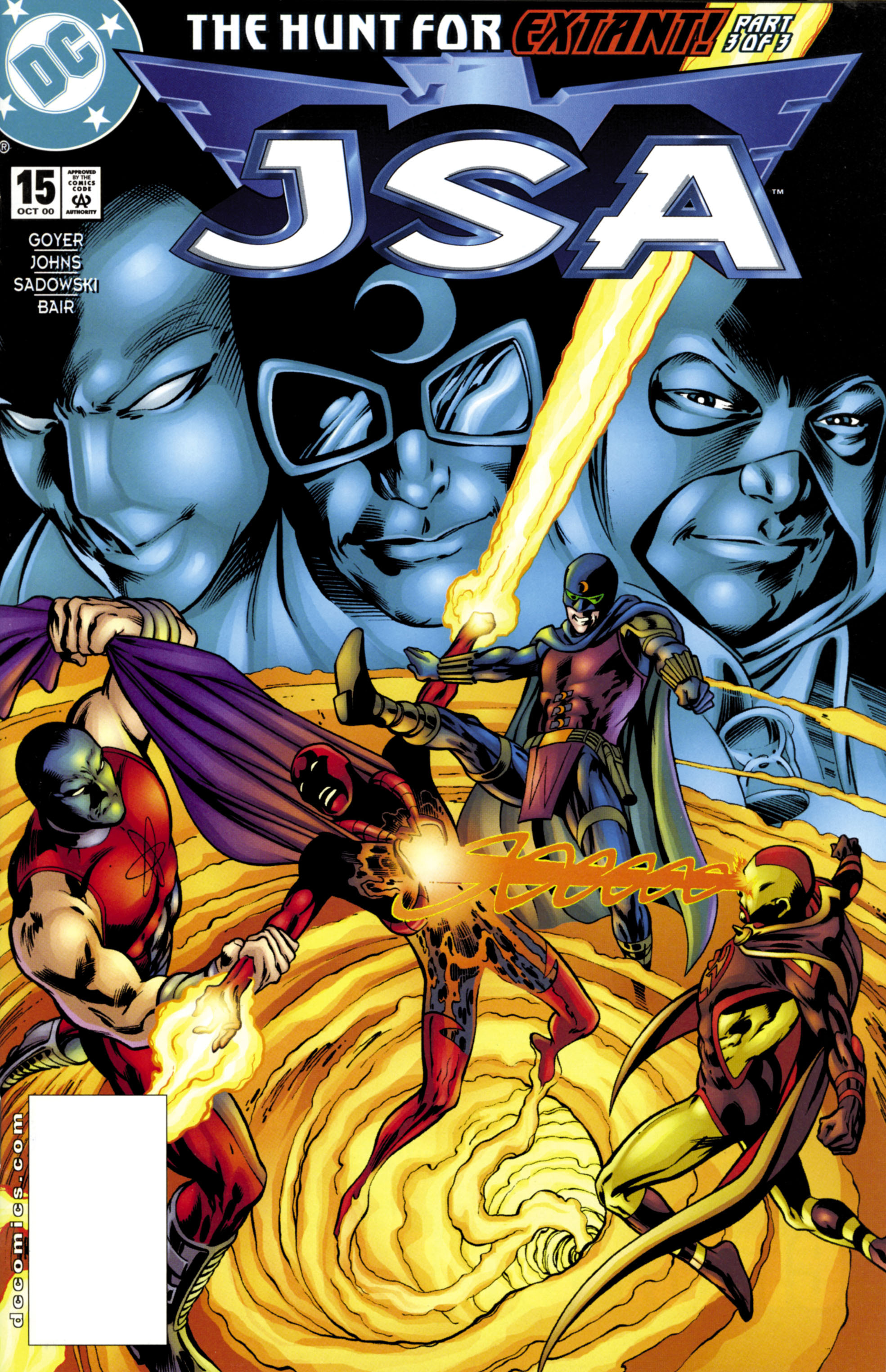 Read online JSA (1999) comic -  Issue #15 - 1