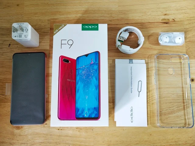 OPPO F9 Unboxing