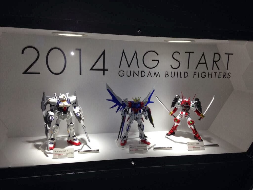GUNDAM GUY: MG 1/100 Gundam Build Fighter Kits - On Display @ Gunpla