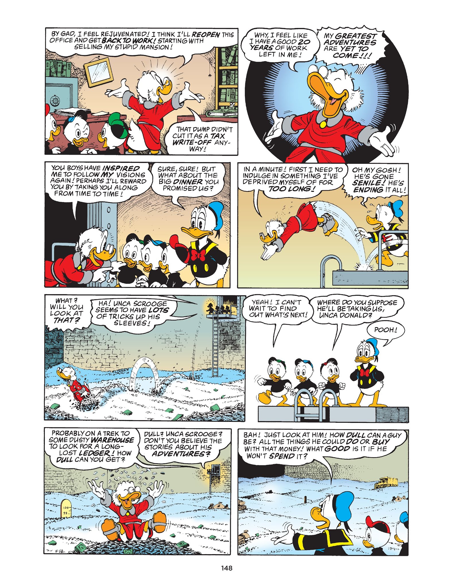 Read online Walt Disney Uncle Scrooge and Donald Duck: The Don Rosa Library comic -  Issue # TPB 5 (Part 2) - 48