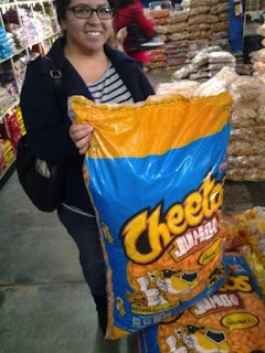 Cheetos gigantes.