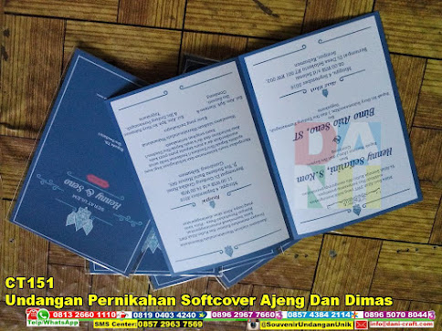 jual Undangan Pernikahan Softcover Ajeng Dan Dimas
