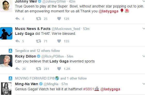 Watch Lady Gaga's half-time performance at #SuperBowl51 and why ...