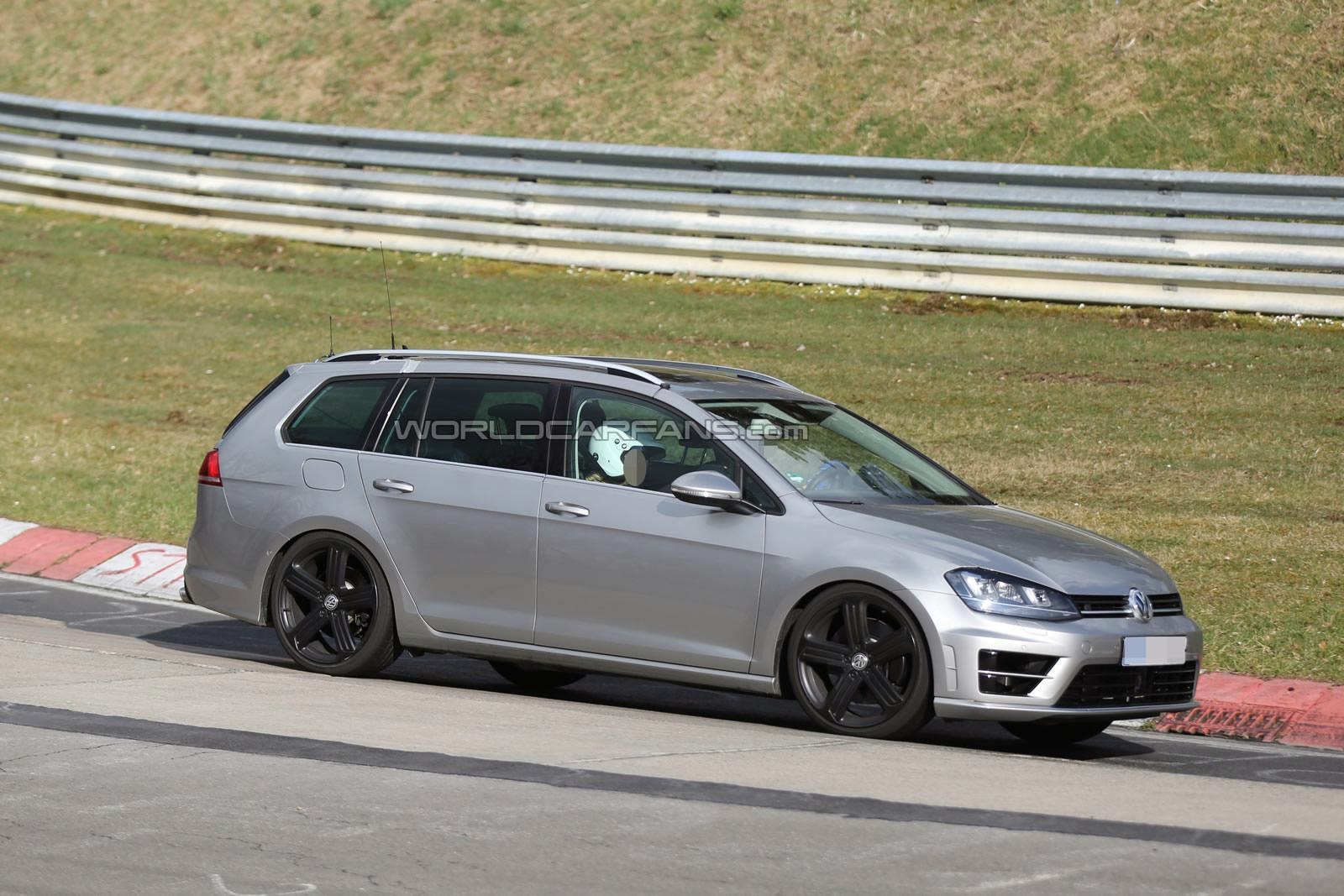 The Gear Shift: Volkswagen Golf R Variant spied flexing its muscles ...