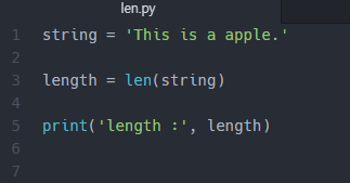 Python len():산을 붉게 물들이는 꽃