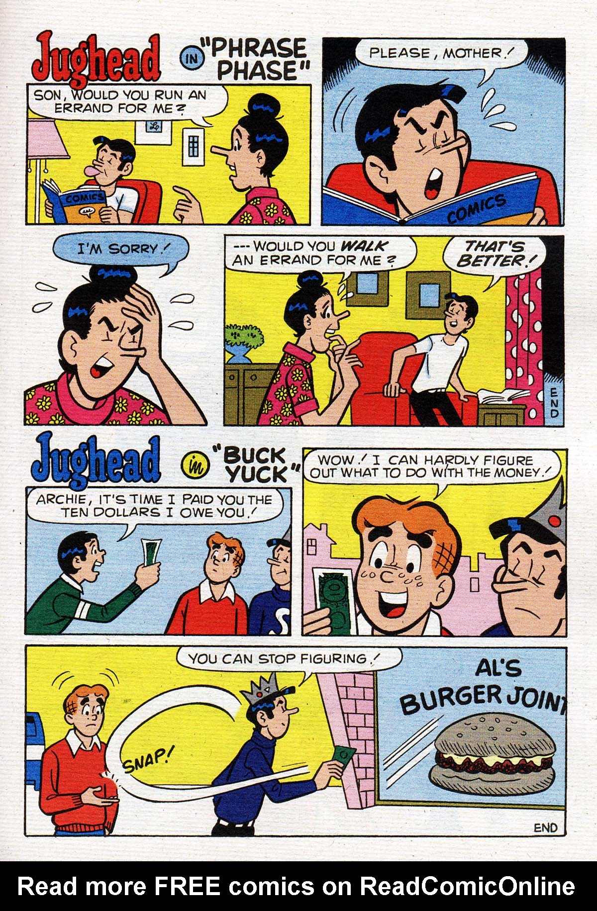 Read online Jughead's Double Digest Magazine comic -  Issue #93 - 135