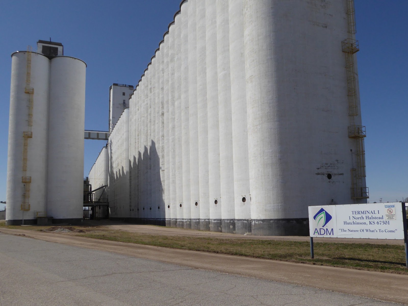 Towns and Nature Hutchinson, KS ADM, Cargill and Misc Grain Elevators