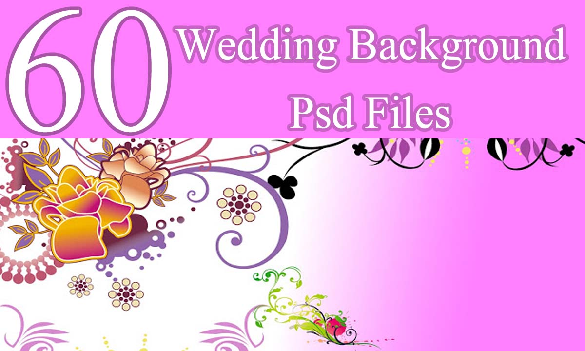 60 Wedding Background Psd Files 12x36 Download - StudioPk