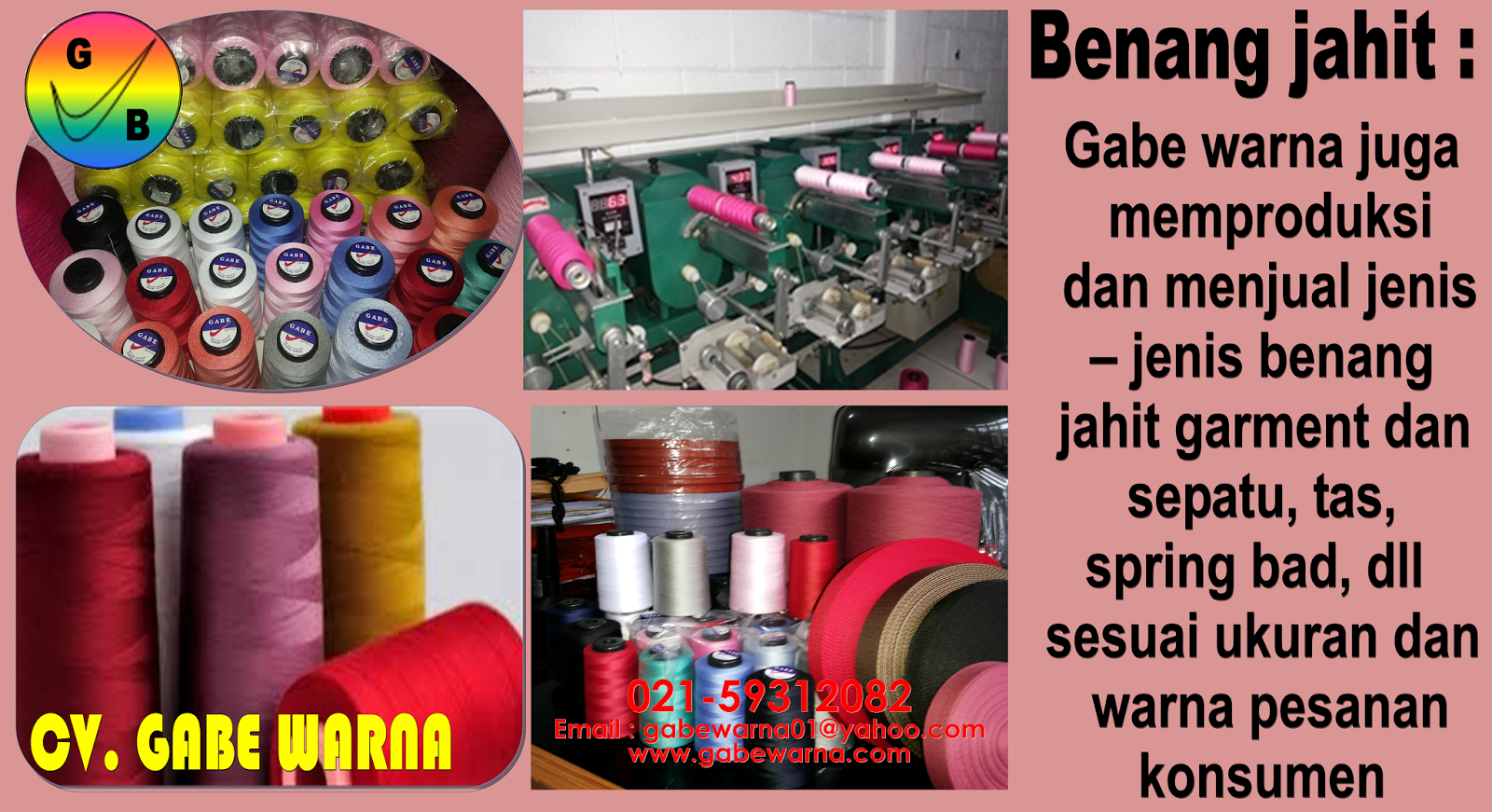 CV. GABE WARNA BENANG JAHIT