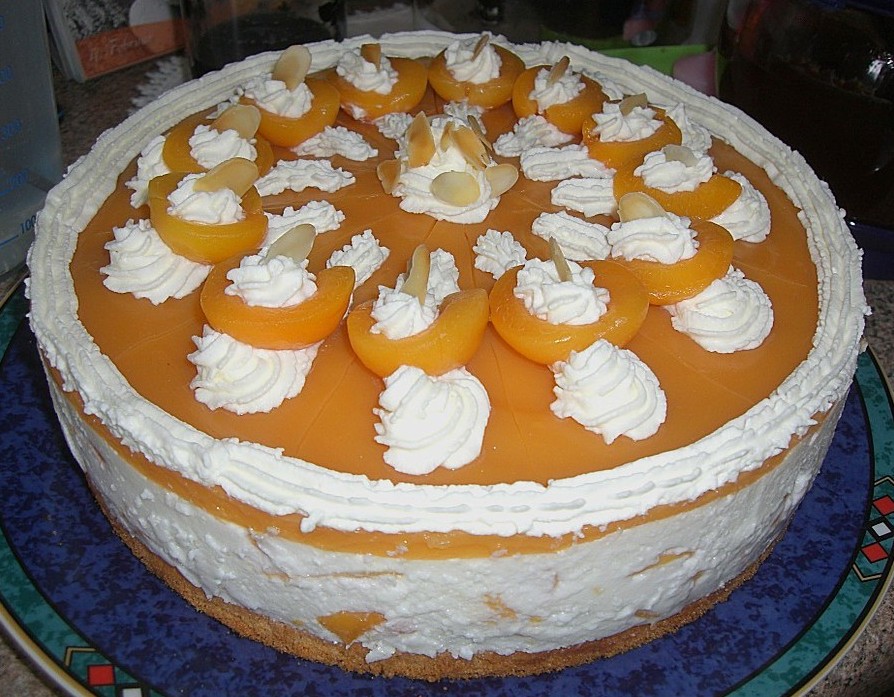 Backen - Kochen &amp; Genießen: Aprikosen Joghurt Torte
