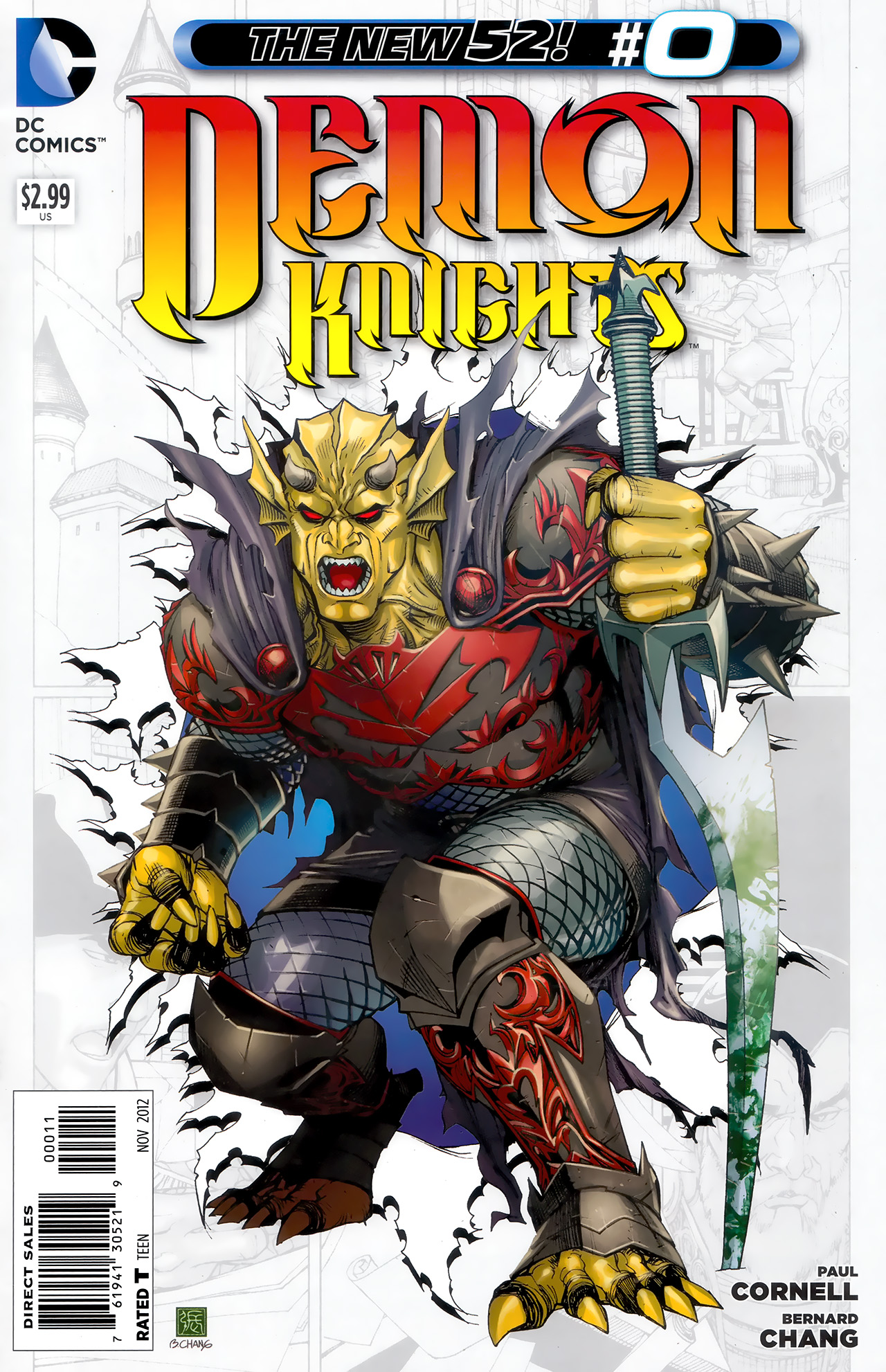 Read online Demon Knights comic -  Issue #0 - 1