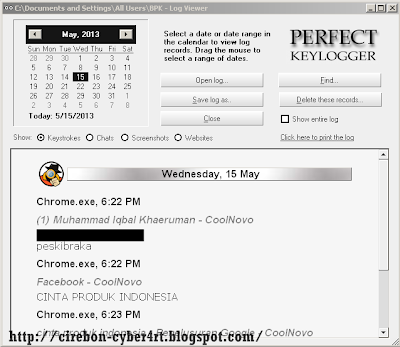 Free Download Perfect Keylogger v1.7 + Serial Number