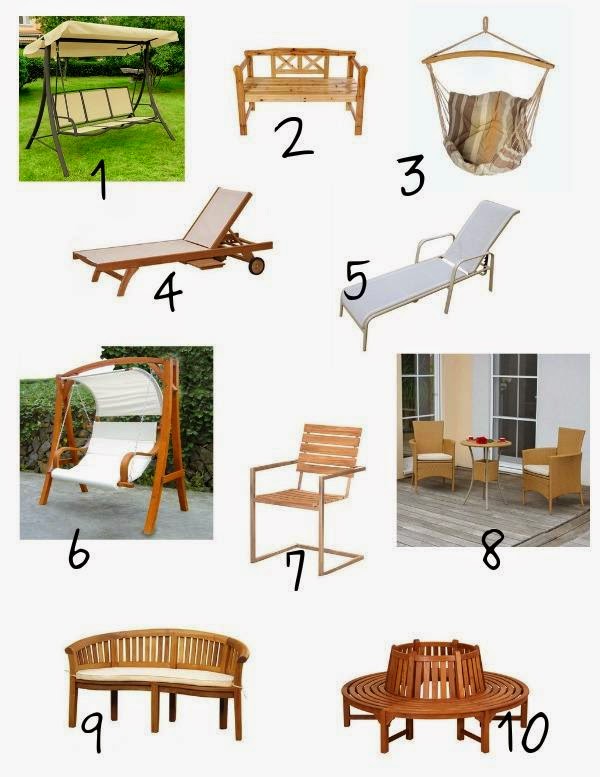 10 muebles de exterior para descansar en el jardín - Guia de jardin
