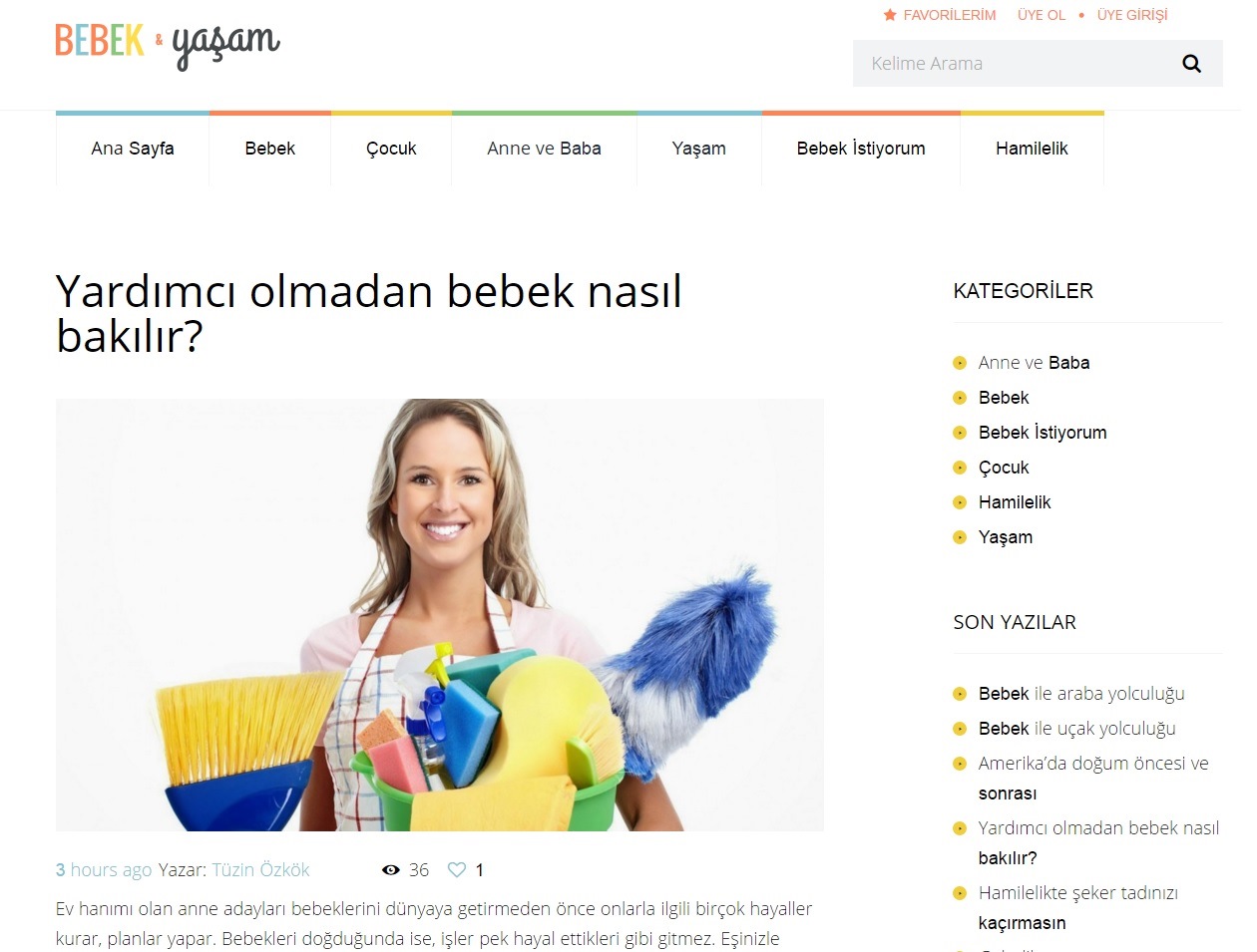 Oradan Buradan Suradan Bebek Ve Yasam Yardimci Olmadan Bebek Nasil Bakilir