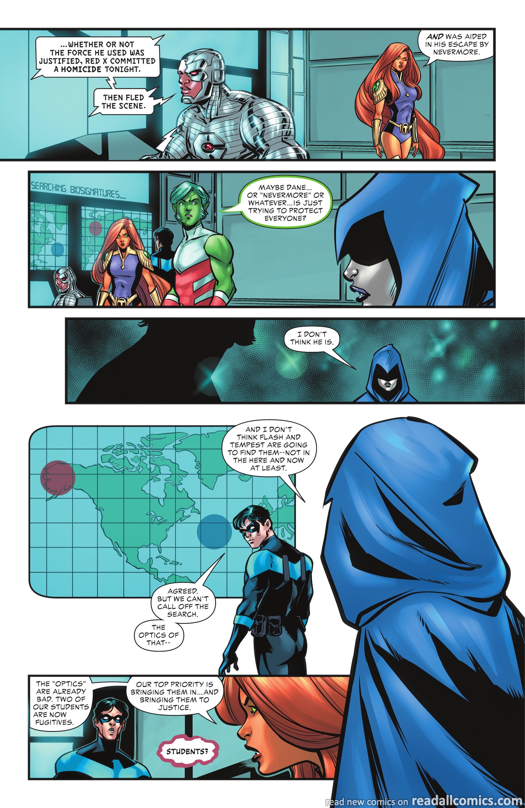 Teen Titans Academy #1 chapter 10 page 10