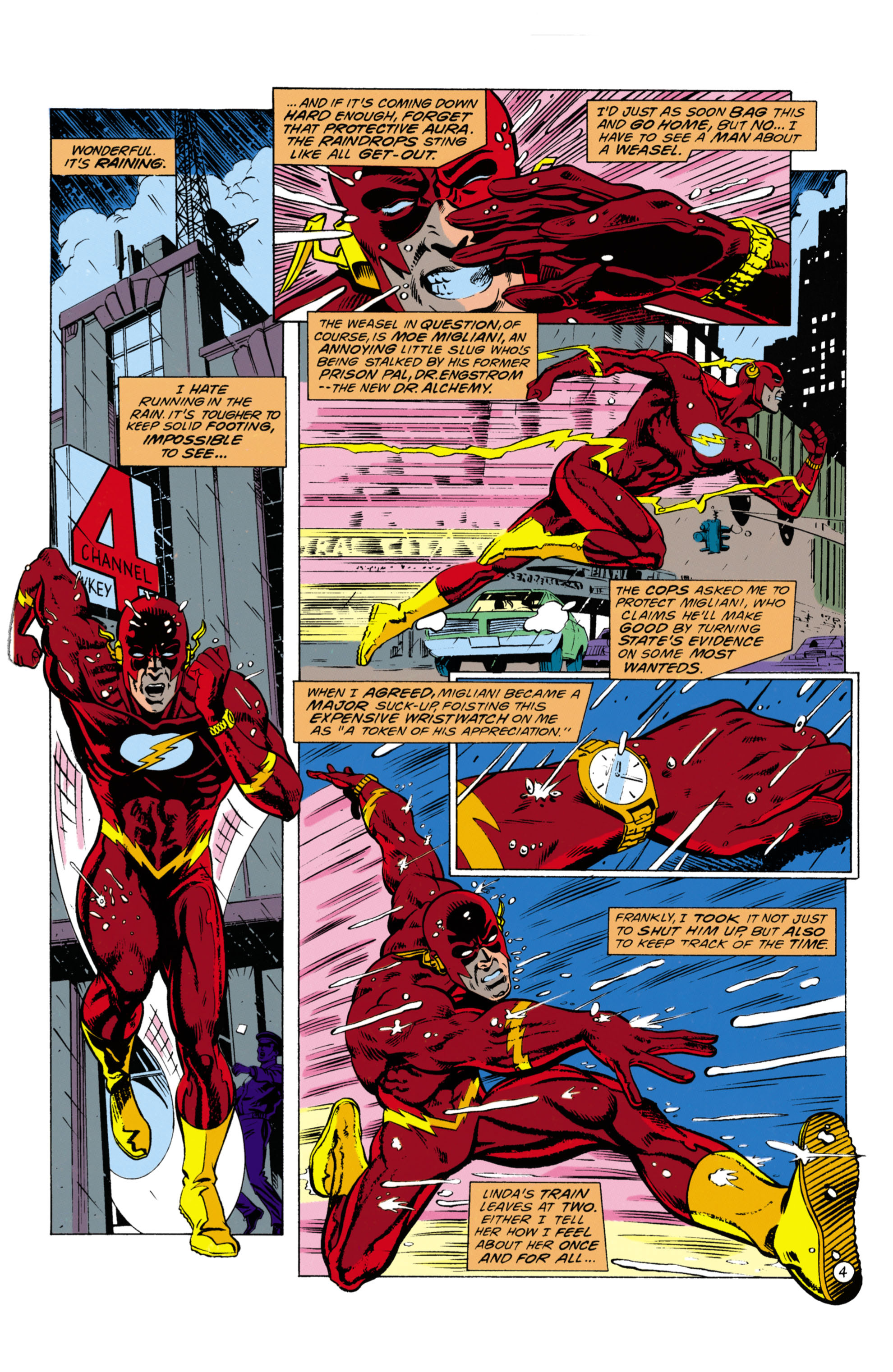 Read online The Flash (1987) comic -  Issue #72 - 4