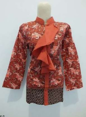 pakaian kerja motif batik mewah pakaian kerja motif batik mewah