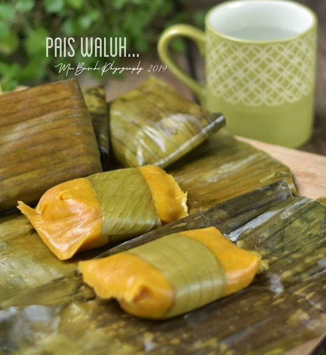 Resep Jajanan Pasar - Pais Waluh [[ Nagasari Labu Kuning ]]