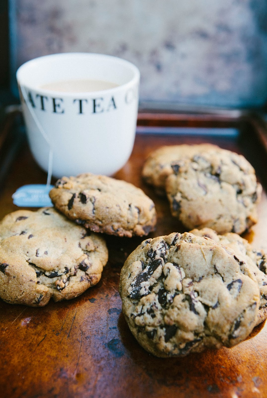 Dark Chocolate and Earl Grey Tea Cookies hummingbird high a