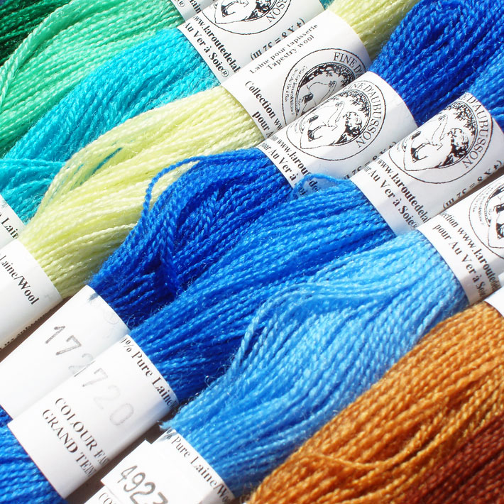 Art Quill Studio Crewel Work or Old English Crewel EmbroideryWorks on