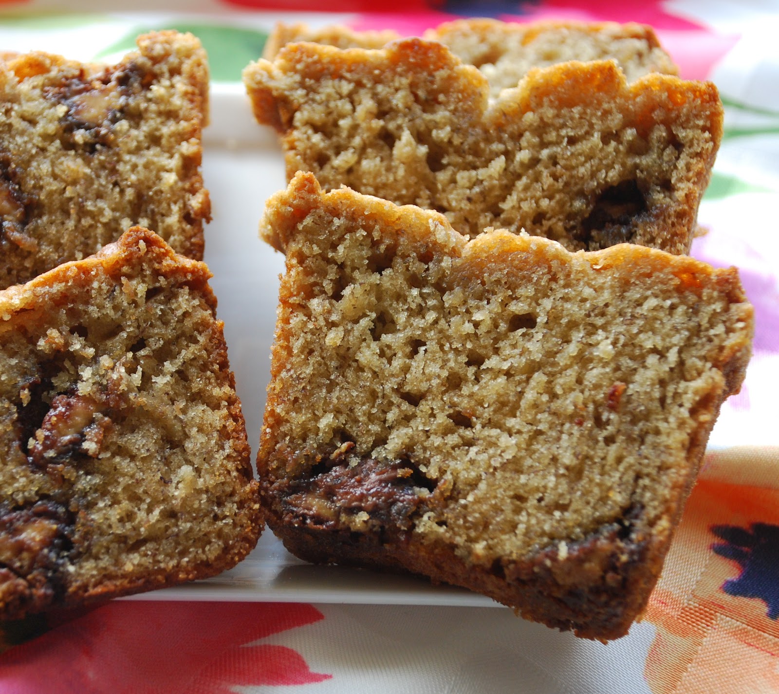 Everyday Insanity...: Reese's Mini Peanut Butter Cup Banana Bread