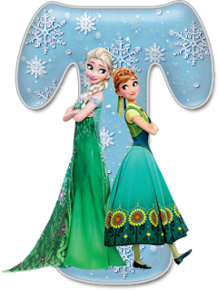 Alfabeto de Frozen Fever con Minúsculas. 