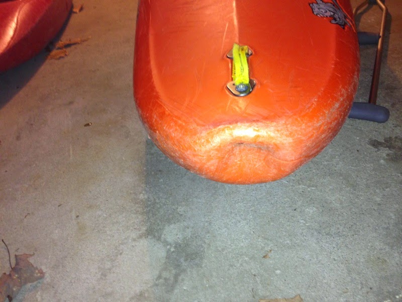 The nose of my boat